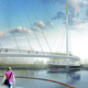Illustration for article titled London's New Bridge For Pedestrians Solves a Common Problem With Clever Engineering